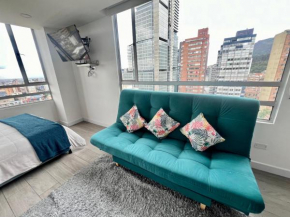 Moderno Apartamento vista Panorámica Bogotá centro